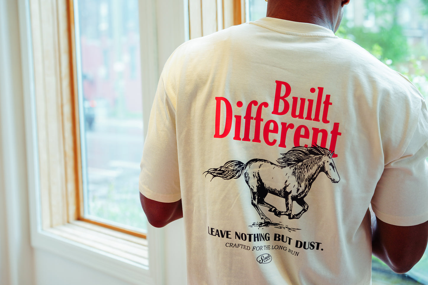 Built Different Tee - Ivory
