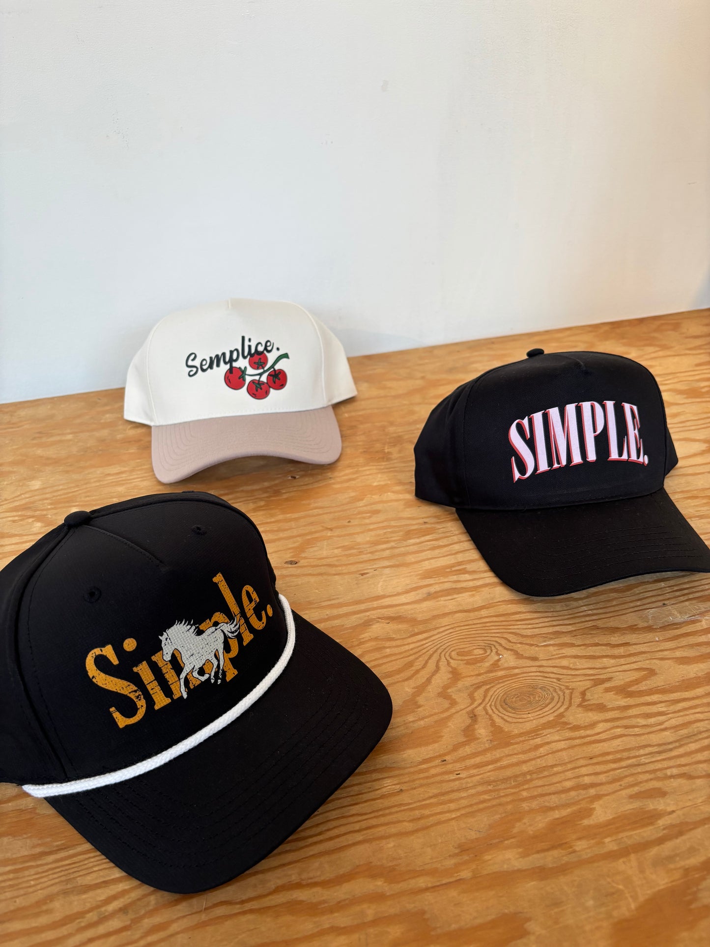 Built Different Rope Hat - Black/White