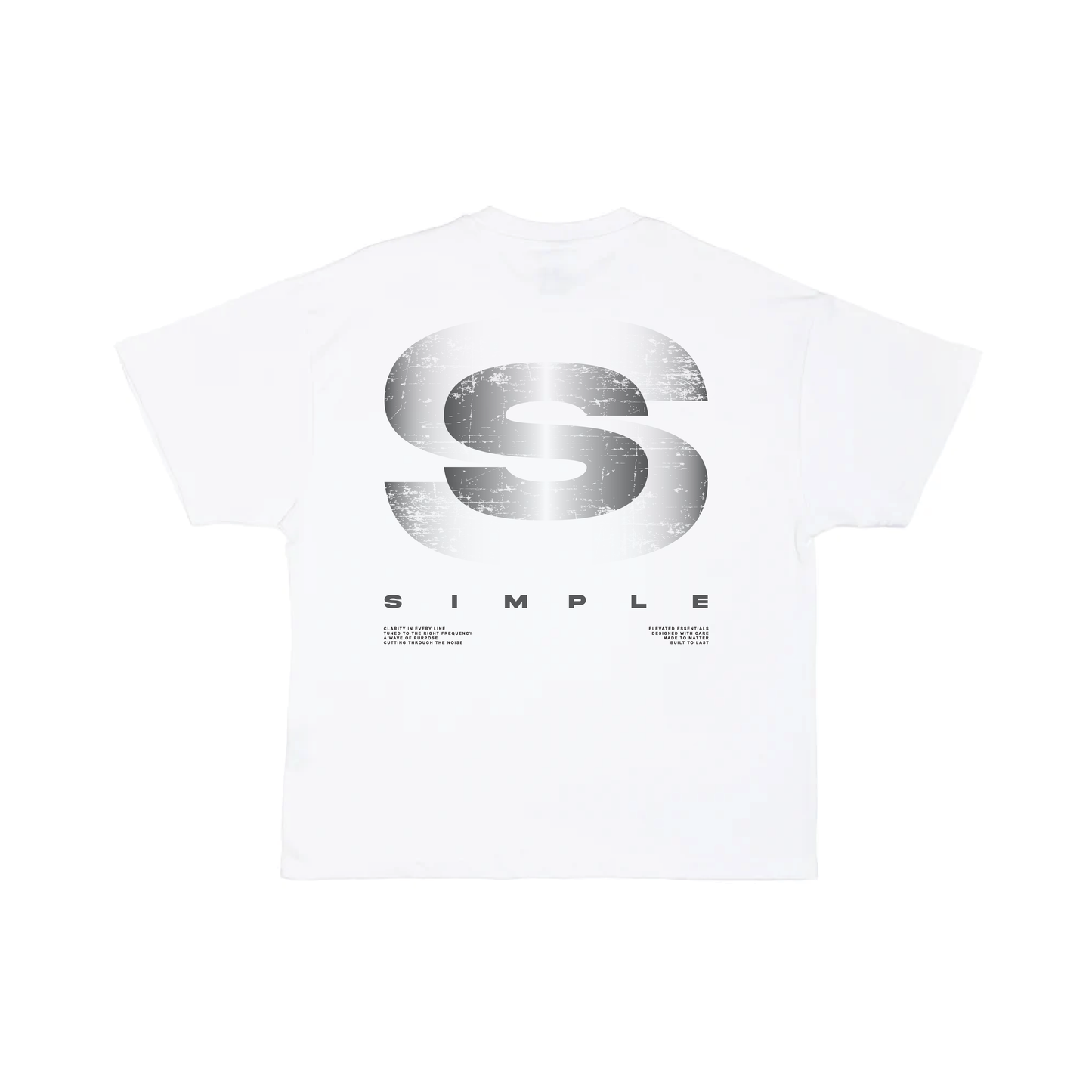 Wave Tee - White