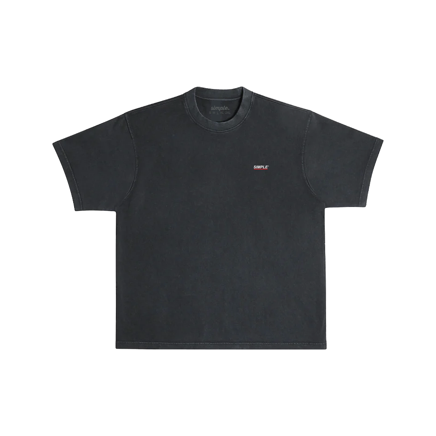 Banner Heavyweight Tee - Pigment Black