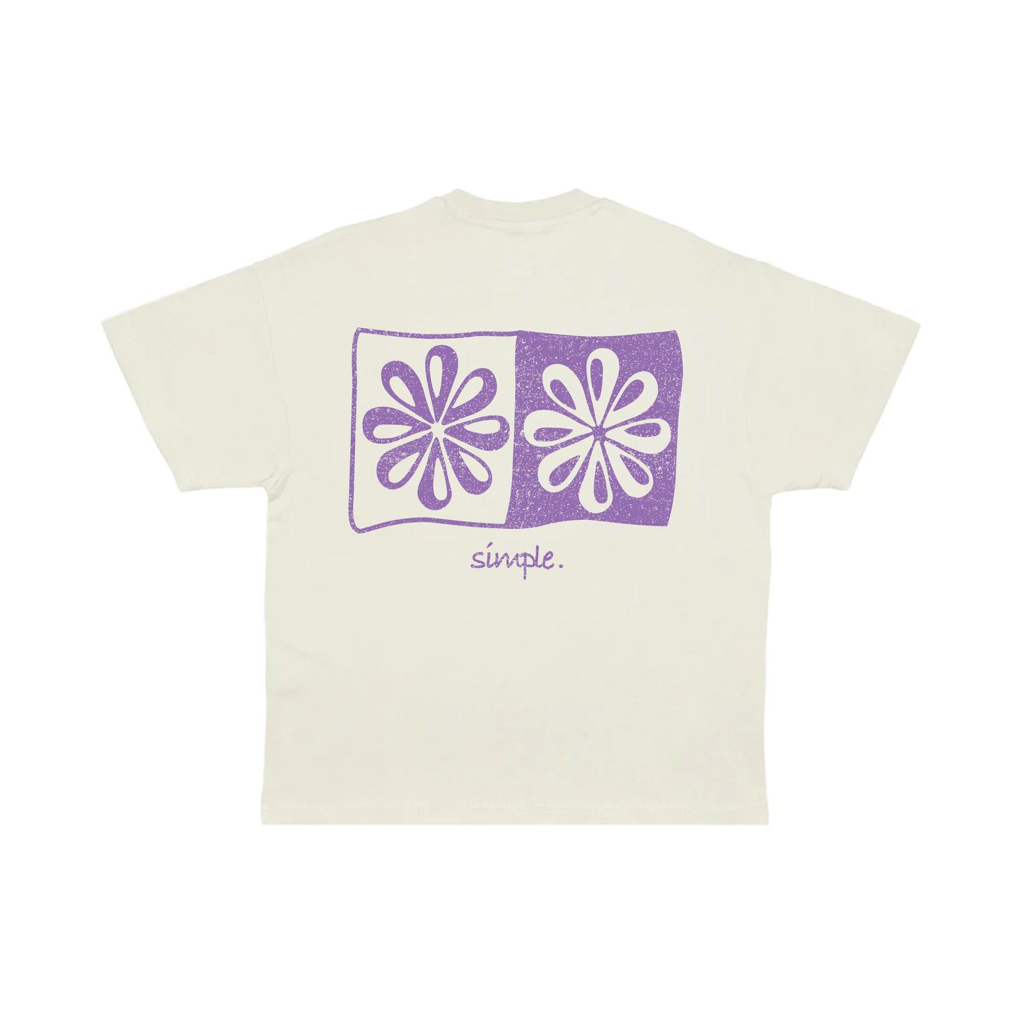 Flower Tee - Icy Rock