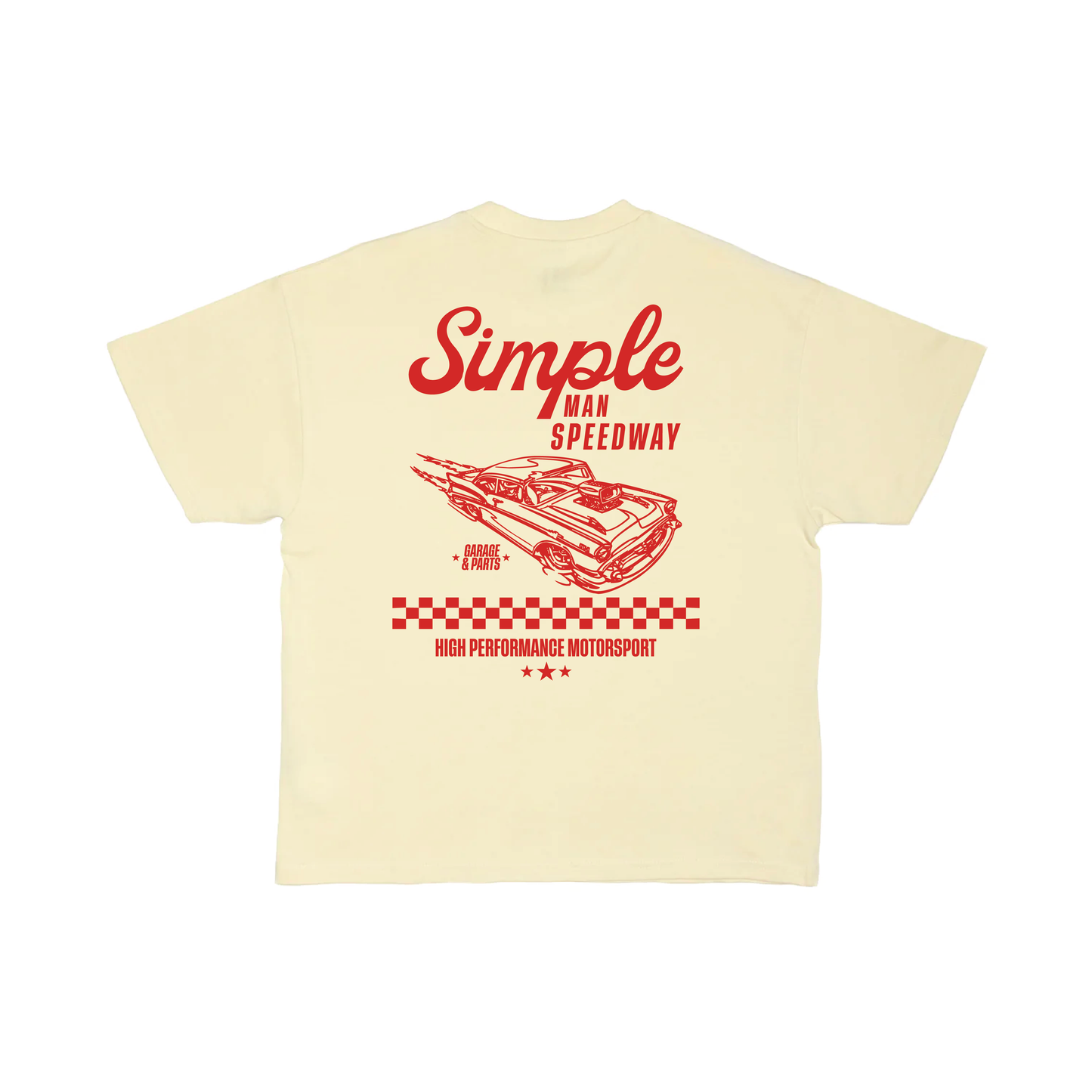 Speedway Tee - Ivory