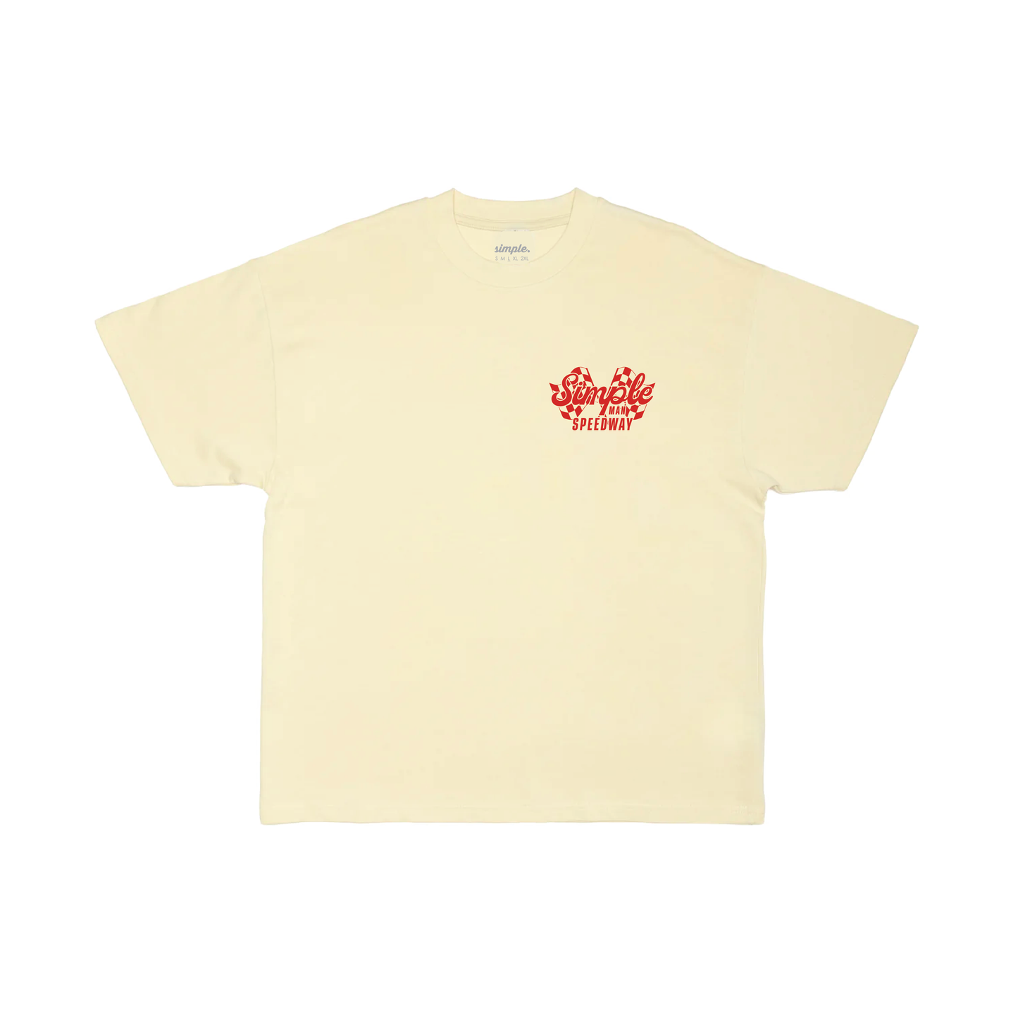 Speedway Tee - Ivory