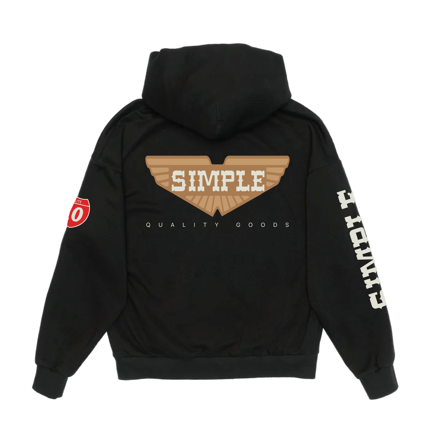 Route Hoodie - Black