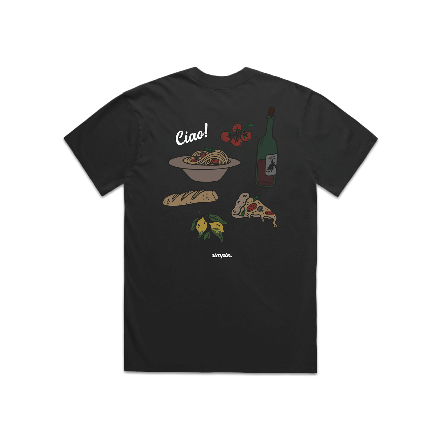 Ciao Tee - Washed Black