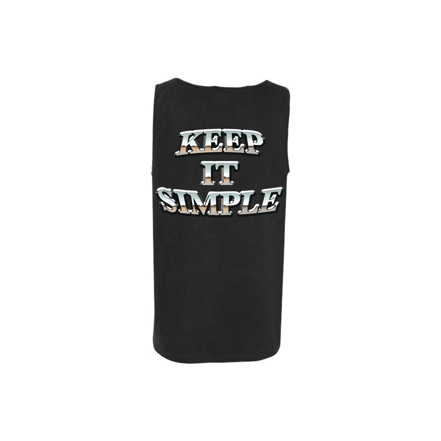 Metallic Tank - Black