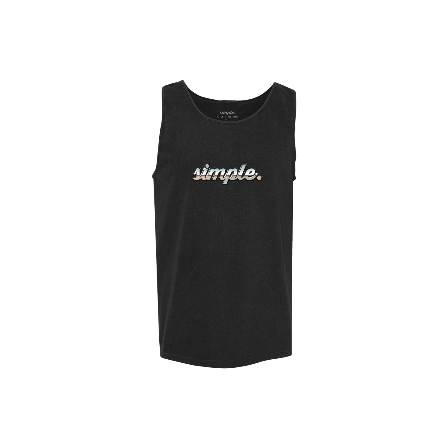 Metallic Tank - Black