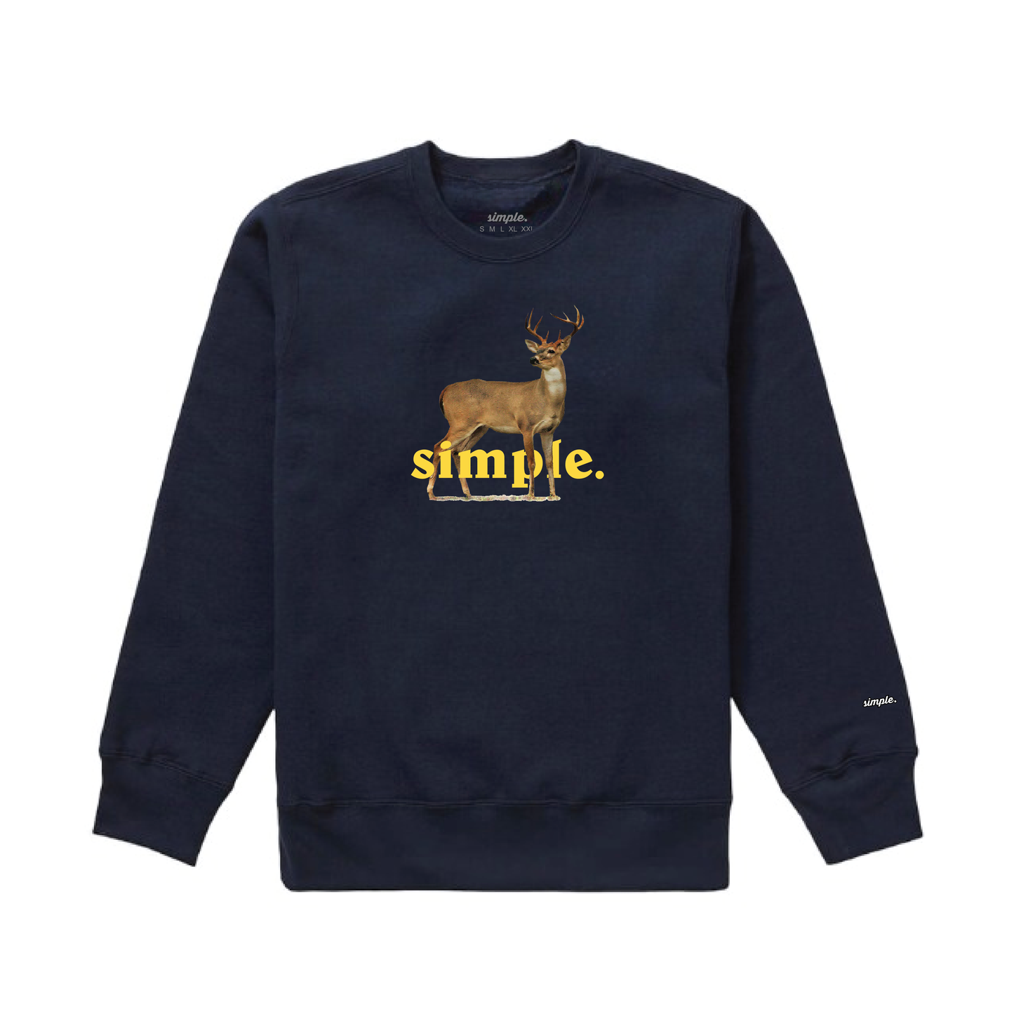 Buck Crewneck - Navy