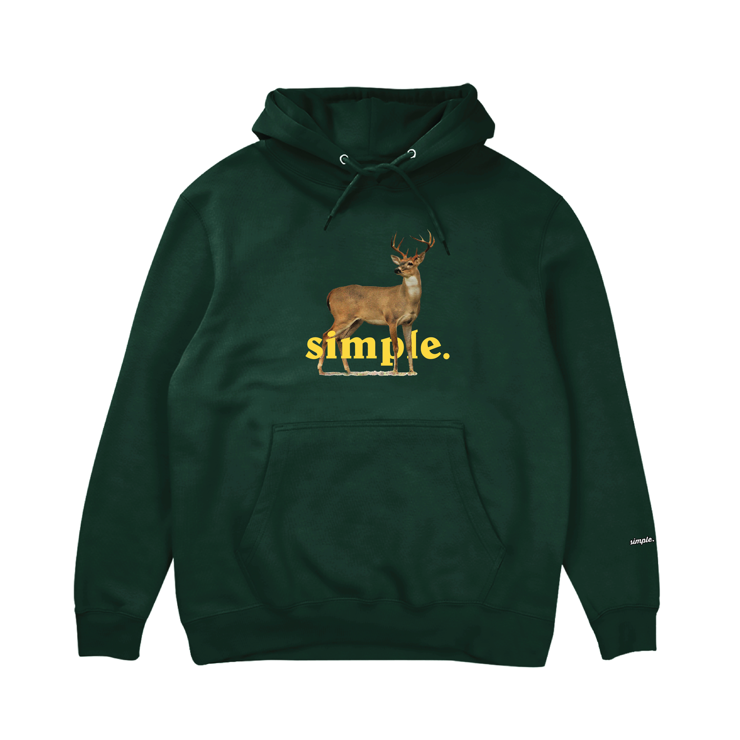 Buck Hoodie - Forest Green