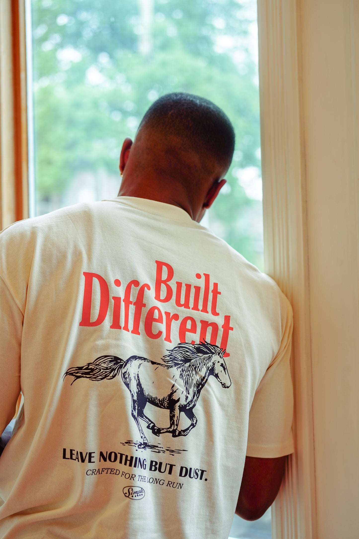 Built Different Tee - Ivory