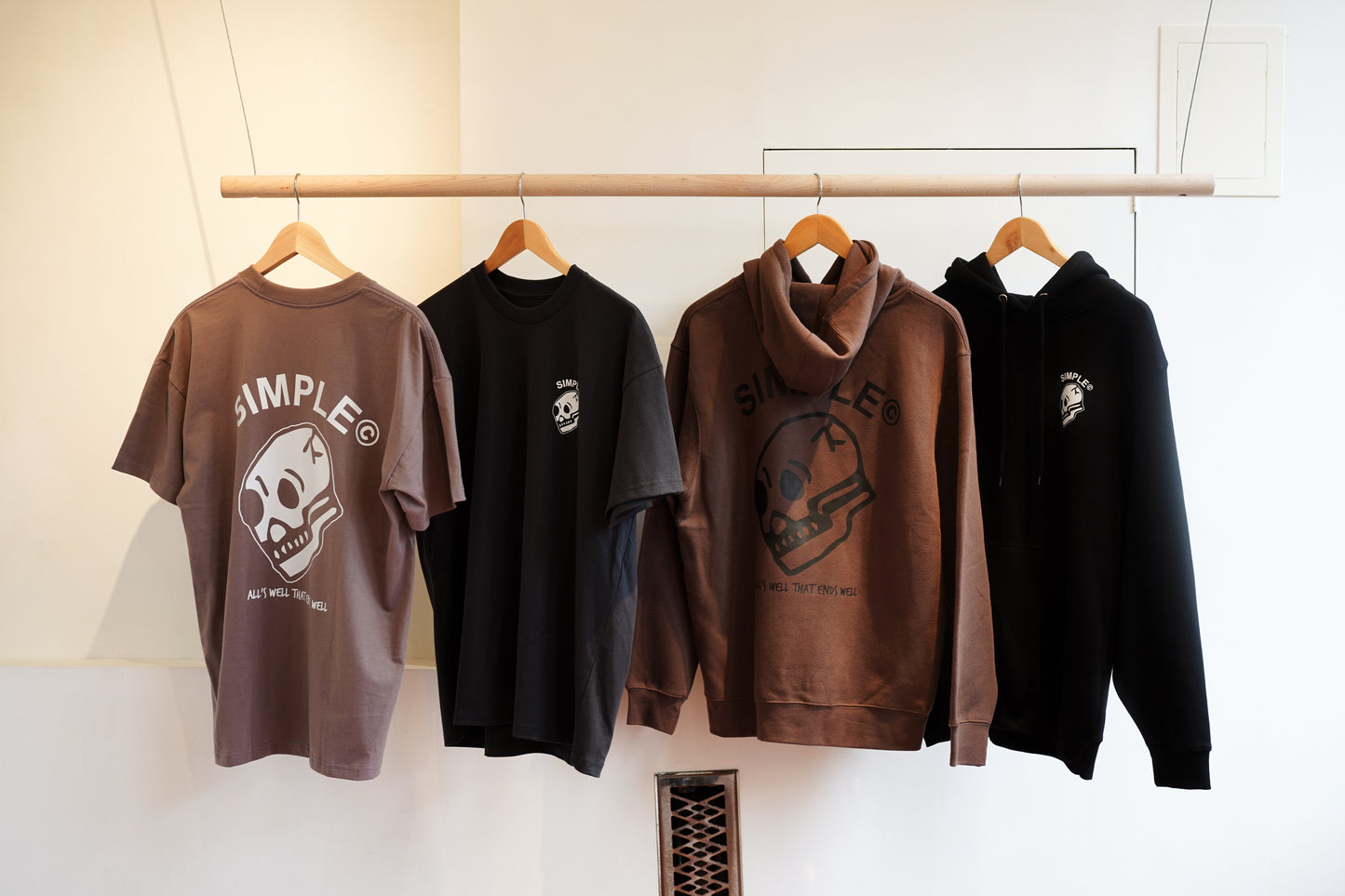 Skull Tee - Shitake