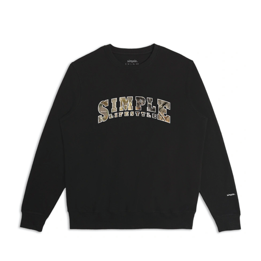 Outdoors Crewneck - Black