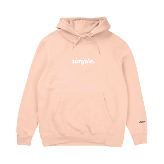 Script Hoodie - Light Pink