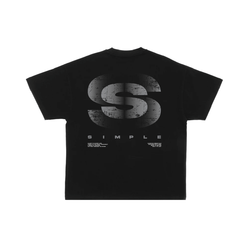 Wave Tee - Black