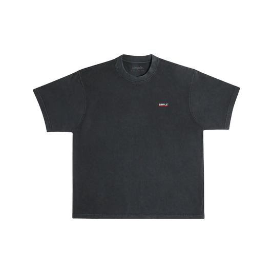 Banner Heavyweight Tee - Pigment Black
