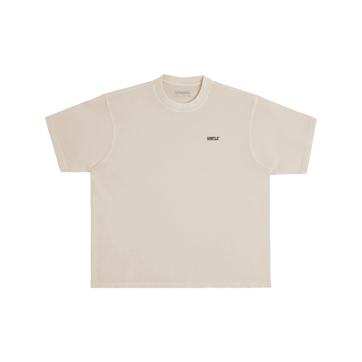Banner Heavyweight Tee - Pigment French Oak