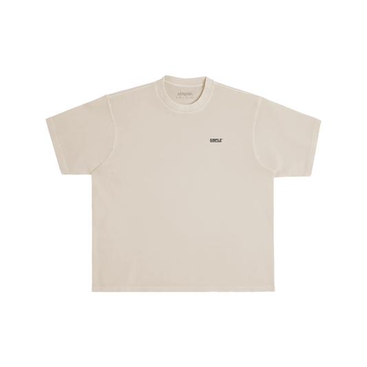 Banner Heavyweight Tee - Pigment French Oak