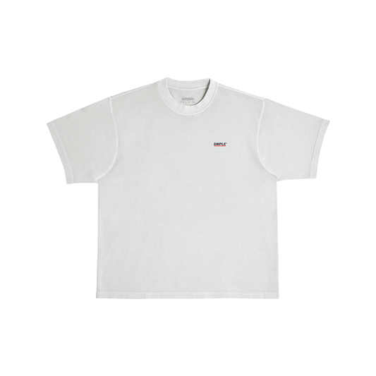 Banner Heavyweight Tee - Pigment Lunar Rock
