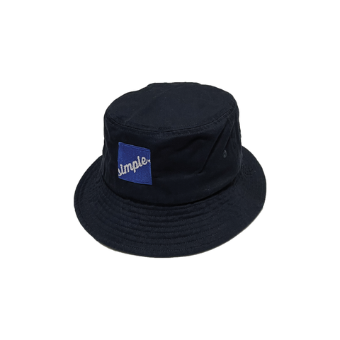 Diagonal Bucket Hat -  Navy