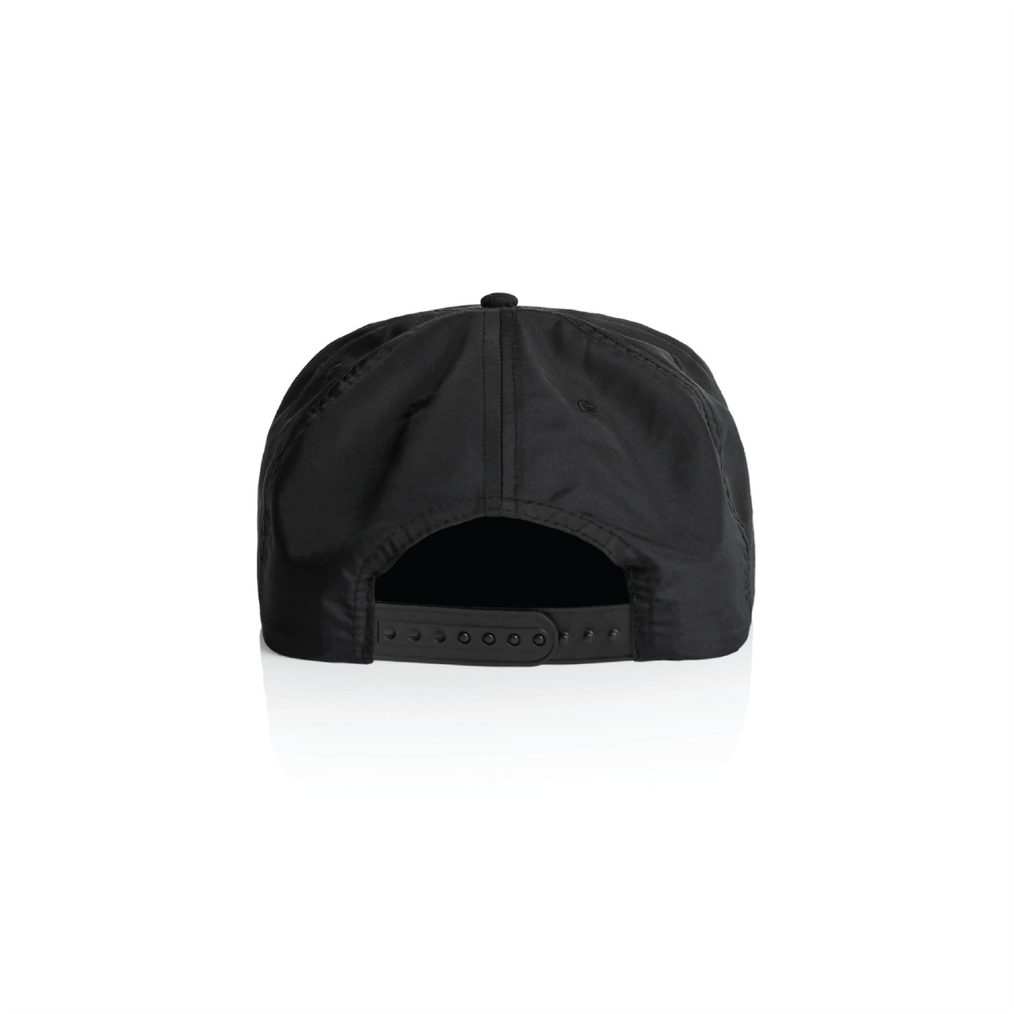 Classic Nylon Snapback - Black