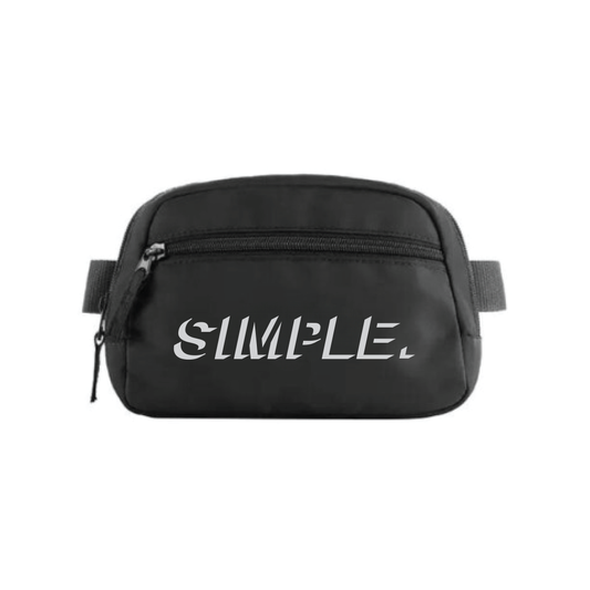 Sport Messenger Bag - Black