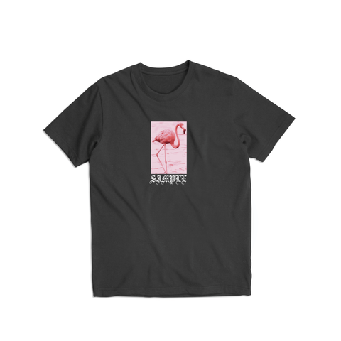 Flamingo Tee - Black