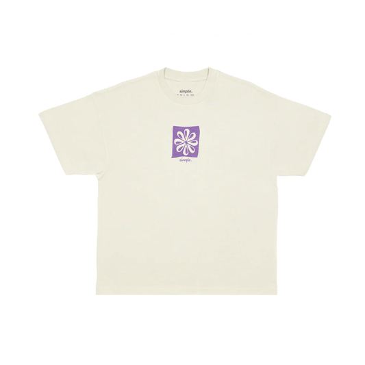 Flower Tee - Icy Rock