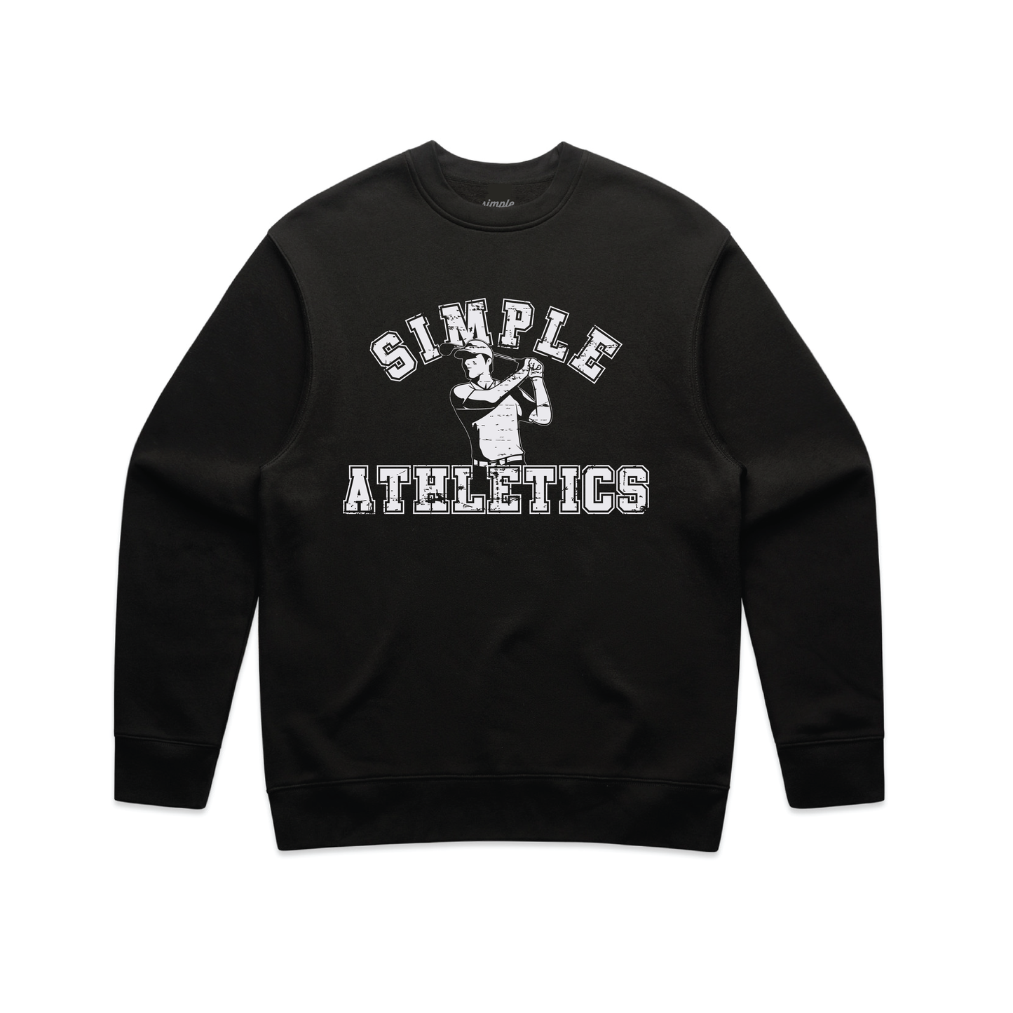 Athletics Crewneck - Black