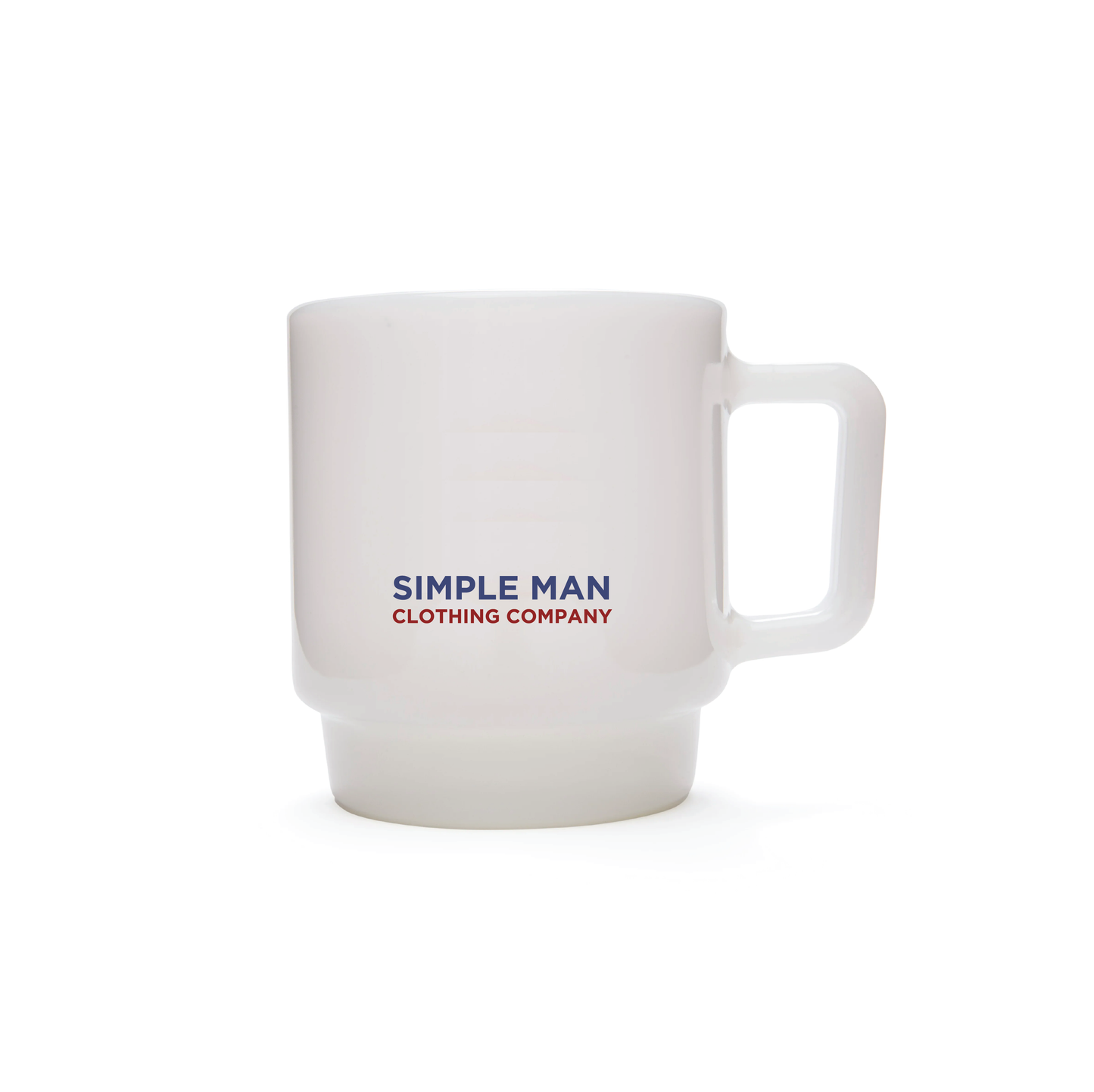 Milk Glass Mug