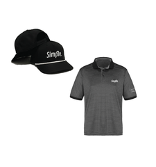 Simple Golf Hat - Black