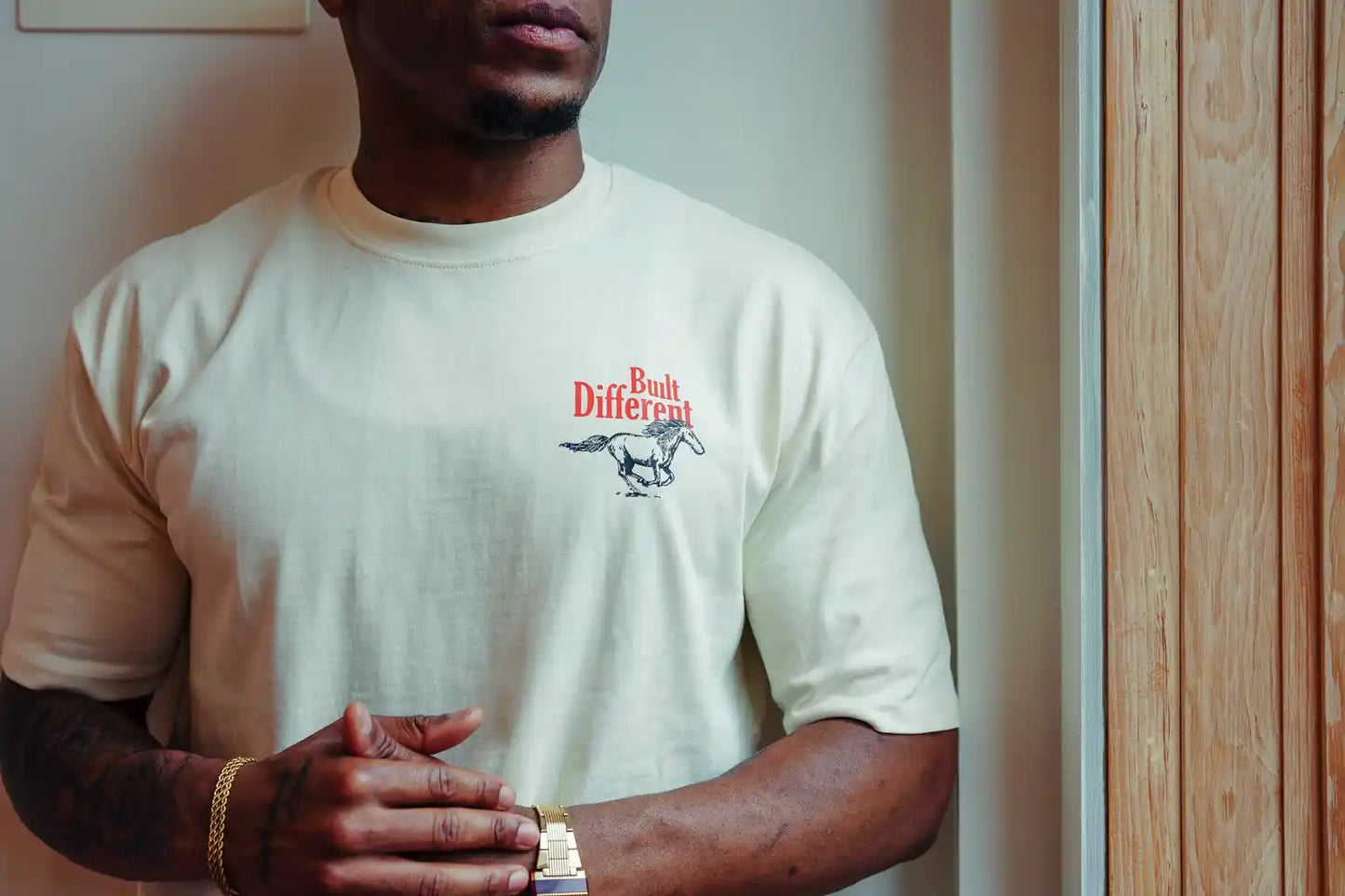 Built Different Tee - Ivory