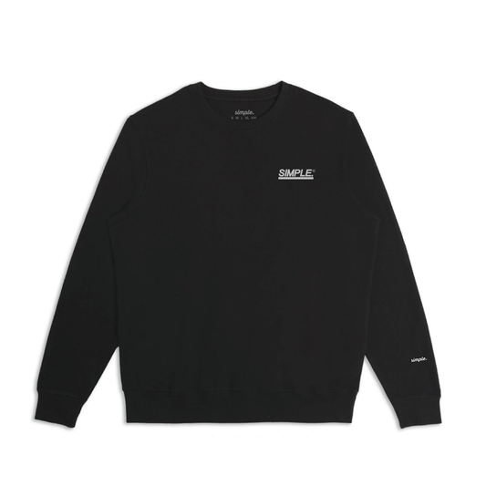 Retro Crewneck - Black