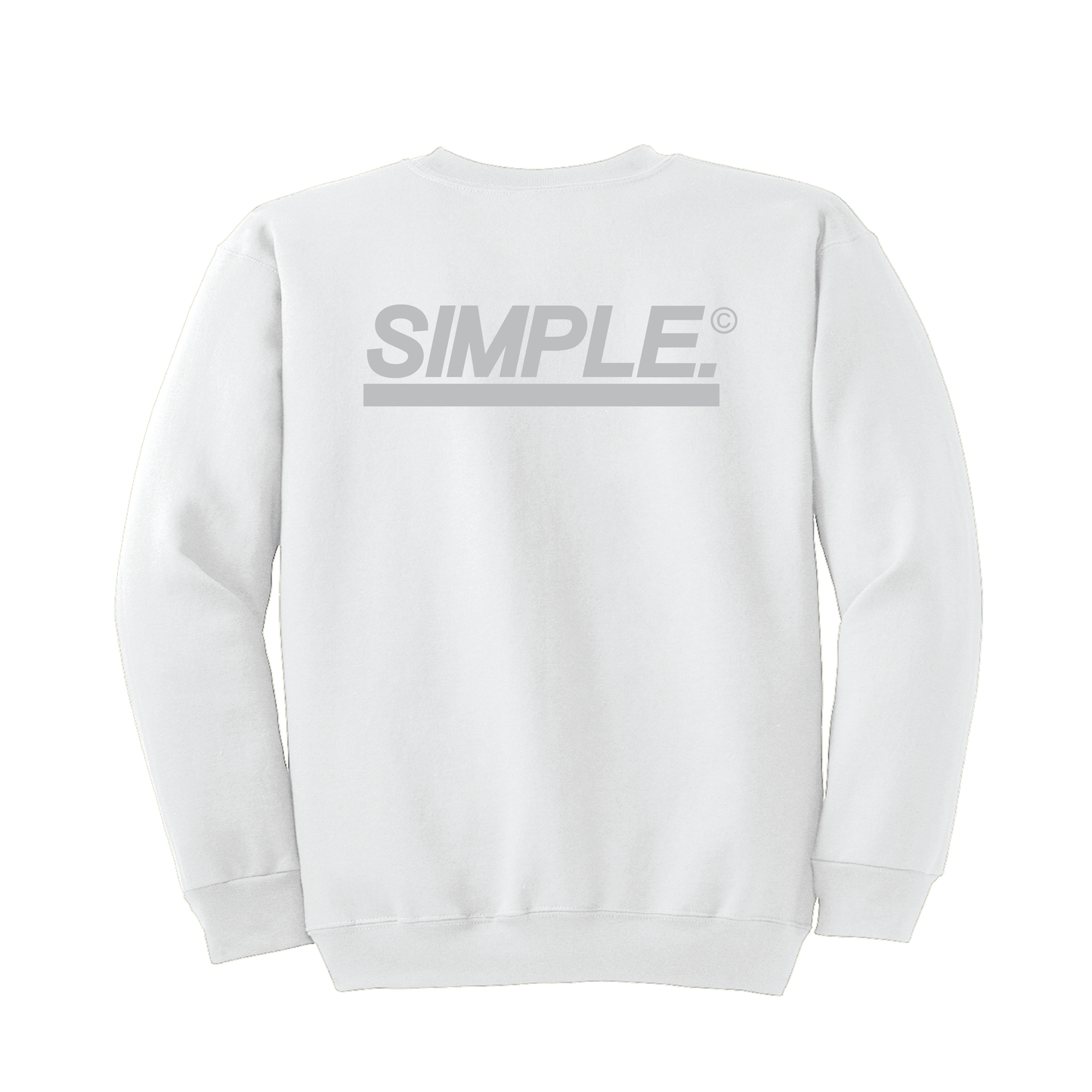 Retro Crewneck - White