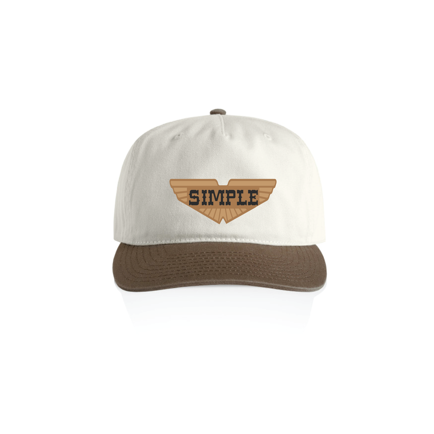 Route Snapback - Natural/Chestnut