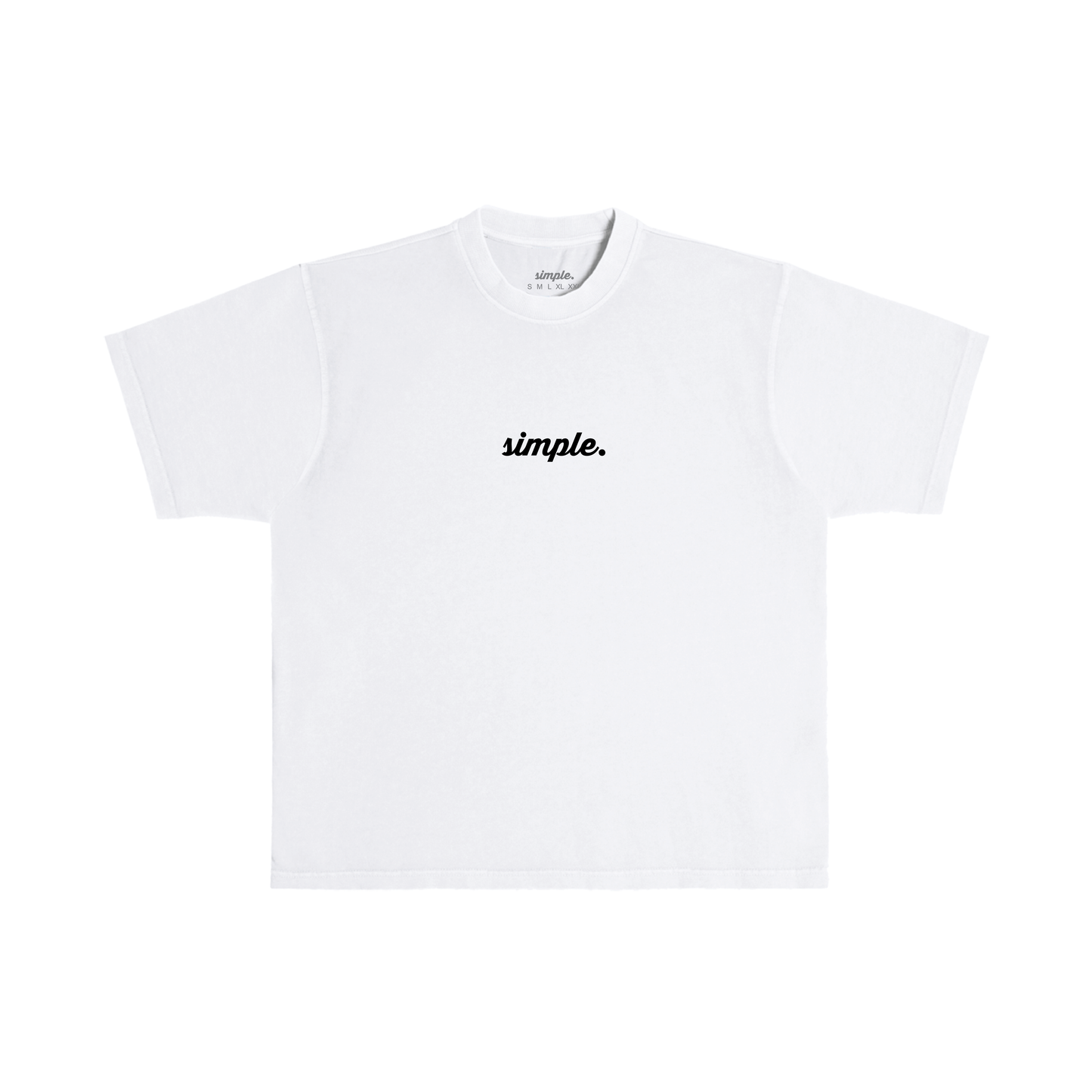 Script Heavyweight Tee - Lunar Rock