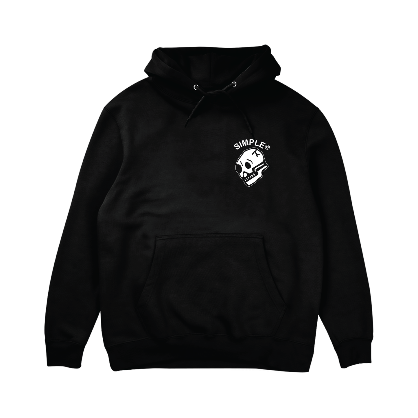Skull Hoodie - Black