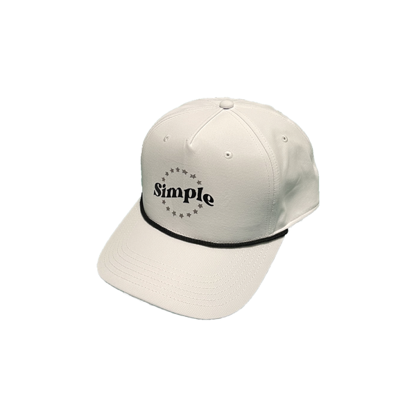 Stars Hat - White
