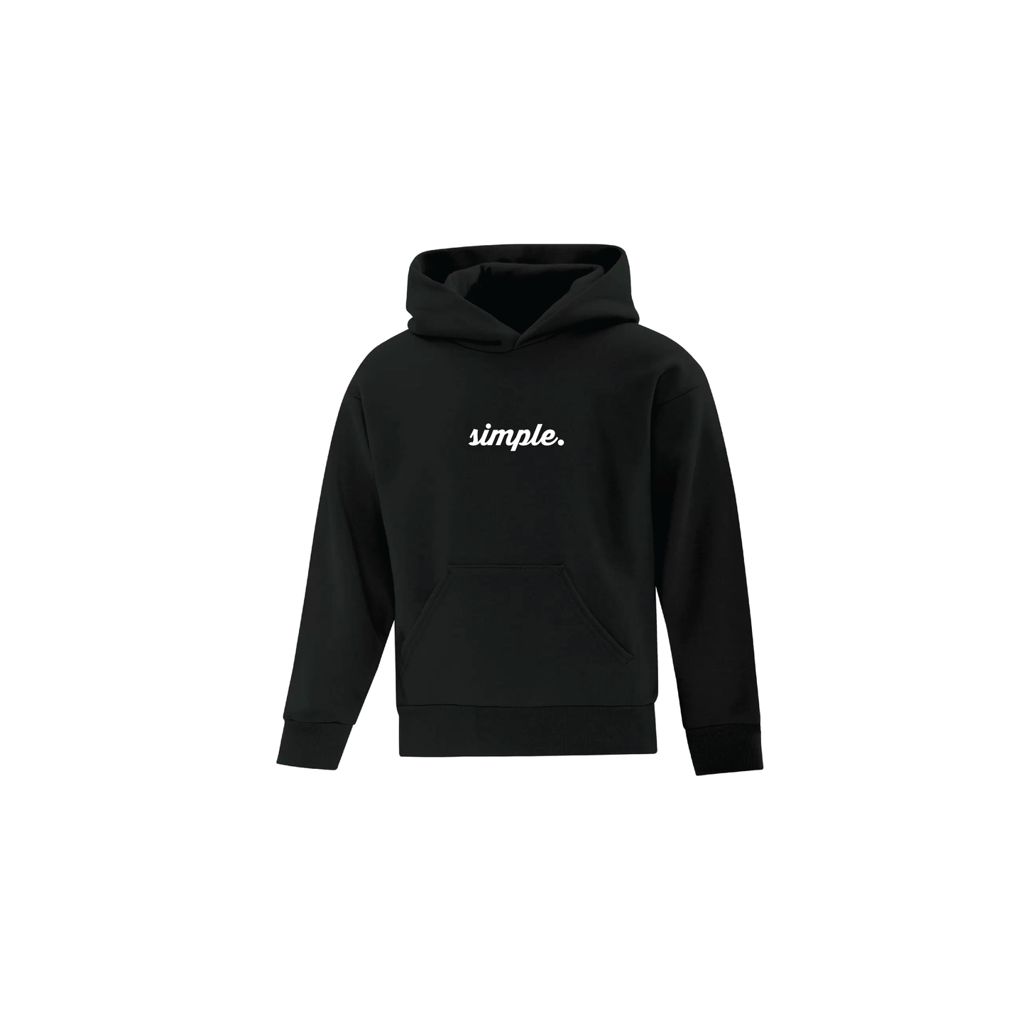 Script Youth Hoodie - Black